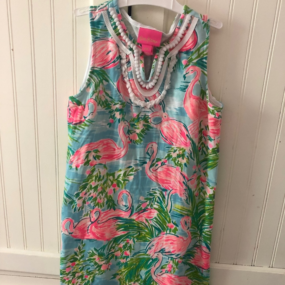 Lilly Pulitzer Knit Shift Dress Size 6-7